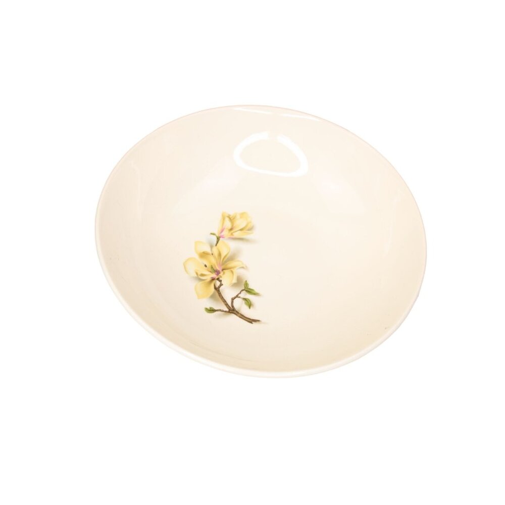 Universal Ballerina Potteries Magnolia Serving Bowl Vintage 91902